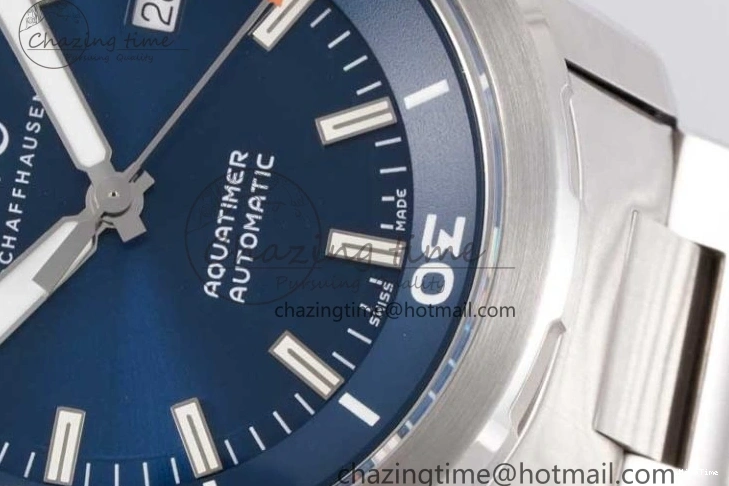 MIROTIME 0203 Versatile Aquatimer SS IW3290 V6SF 1:1 Best Edition Blue Dial on SS Bracelet A 7031
